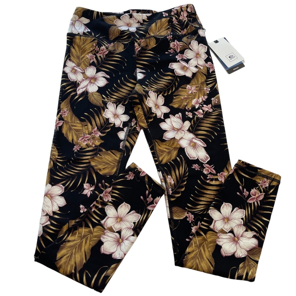 Rip Curl Leggings Vaporcool Playa Bella Floral NWT Women’s Size X-Small